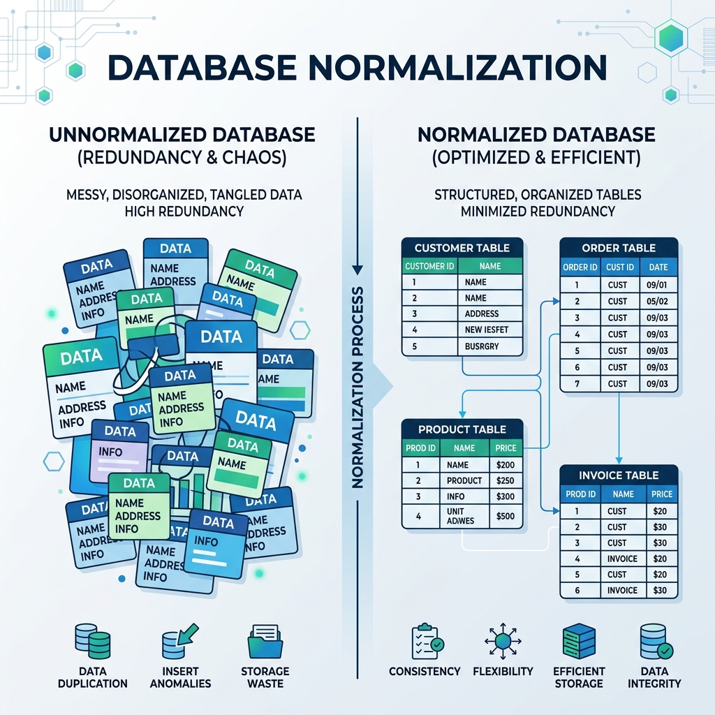 Database Normalization Concept